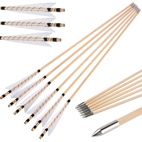 Bogenschießen holzpfeile - holzpfeile, 32"
