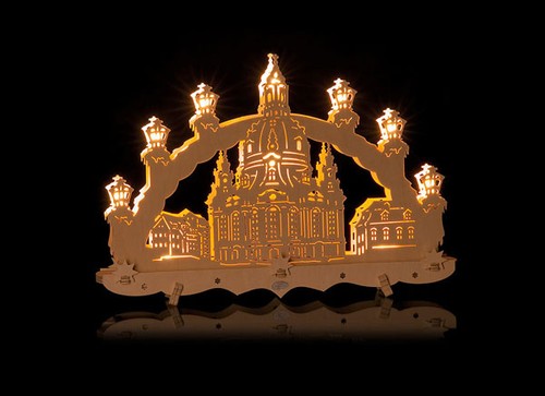 Schwibbogen frauenkirche klein - frauenkirche,