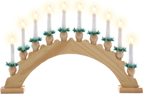 Nipach schwibbogen holz led - holz,