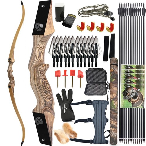 Recurvebogen set pfeil - set,