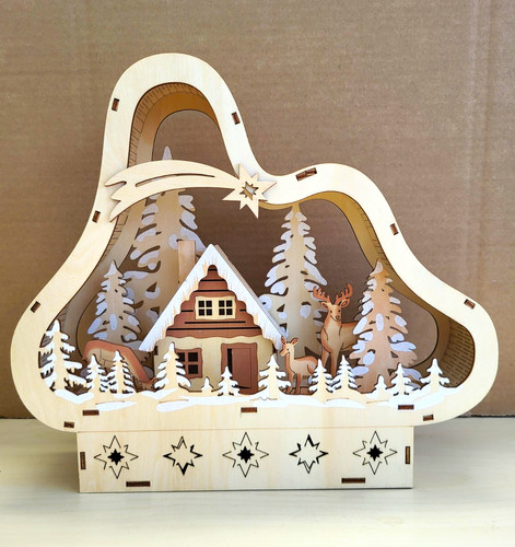 Holz schwibbogen lichterbogen - holz,