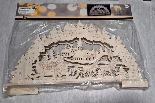 Lichterbogen holz weihnachten - holz,