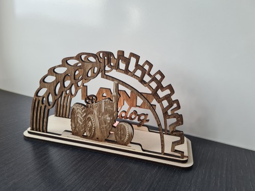 Holz schwibbogen bogen - schwibbogen, traktor