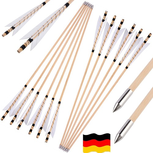 12x holzpfeile - 32'',